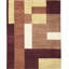 Hand-Knotted High-Quality Purple and Wine Area Rug