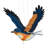 Flying Bird Mobile - Blue Bird