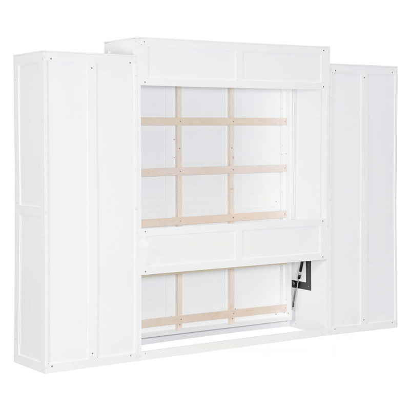 Lit escamotable Murphy avec placard, tiroirs et table