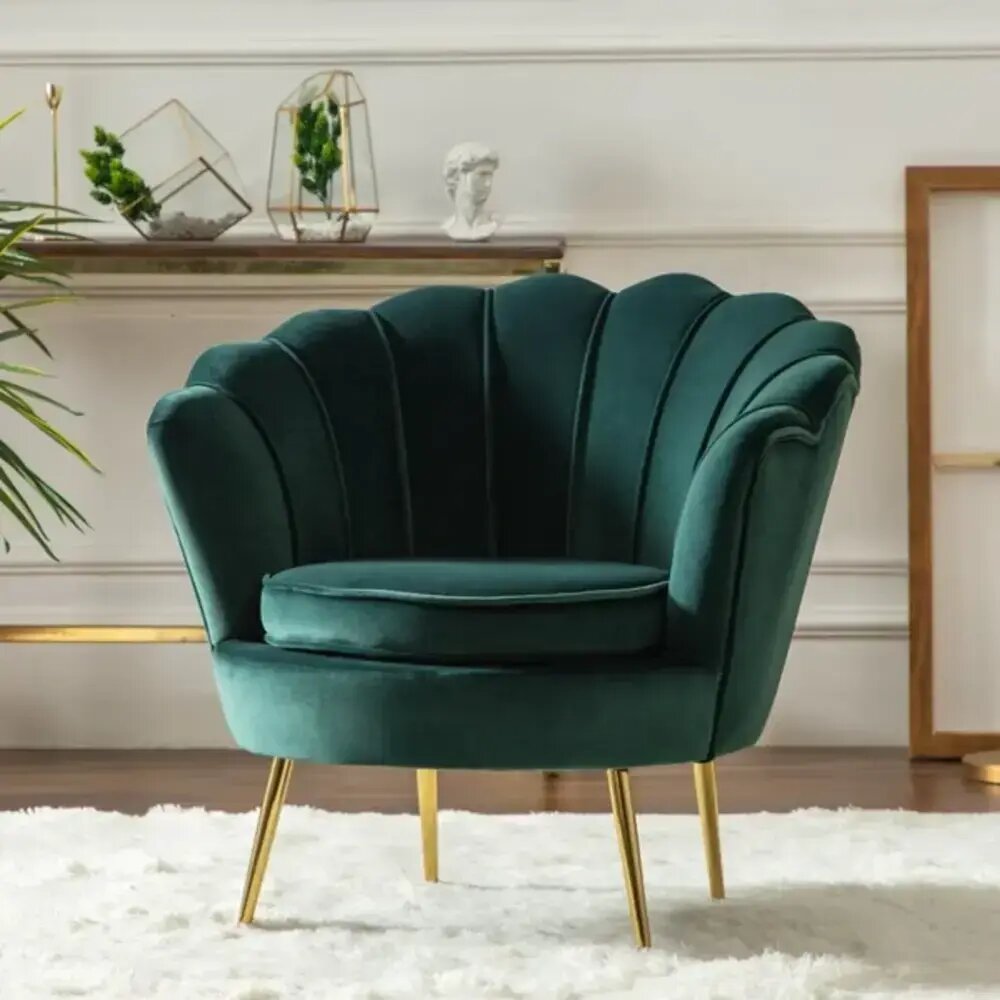 Mercer41 Ariannie Velvet Accent Chair | Wayfair