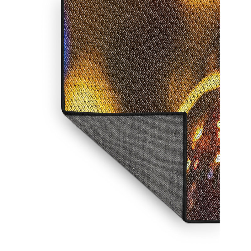 Tapis brun Shez, Rectangle 5 pi x 7 pi