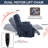 Electric Power Lift Chenille Recliner With Heat And Massage-1325424634