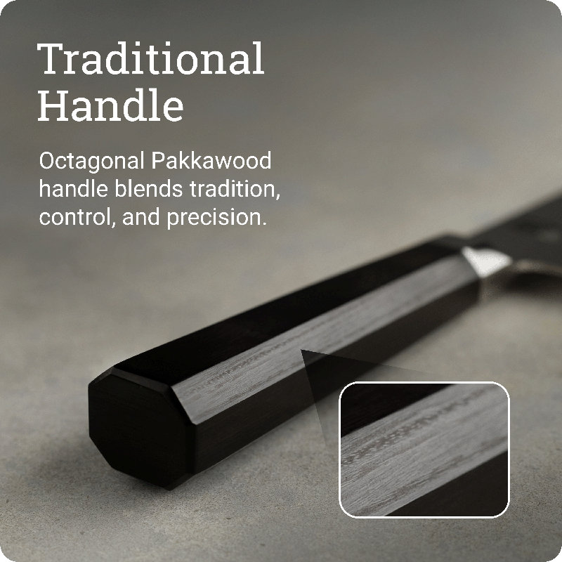 Dual Core Santoku 7" w/ Saya