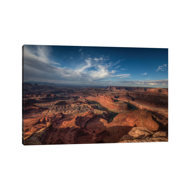 Sunrise Over Dead Horse Canyon III by Bill Sherrell - Wrapped Canvas Print, 66.04 cm H x 45.72 cm W x 3.175 cm D