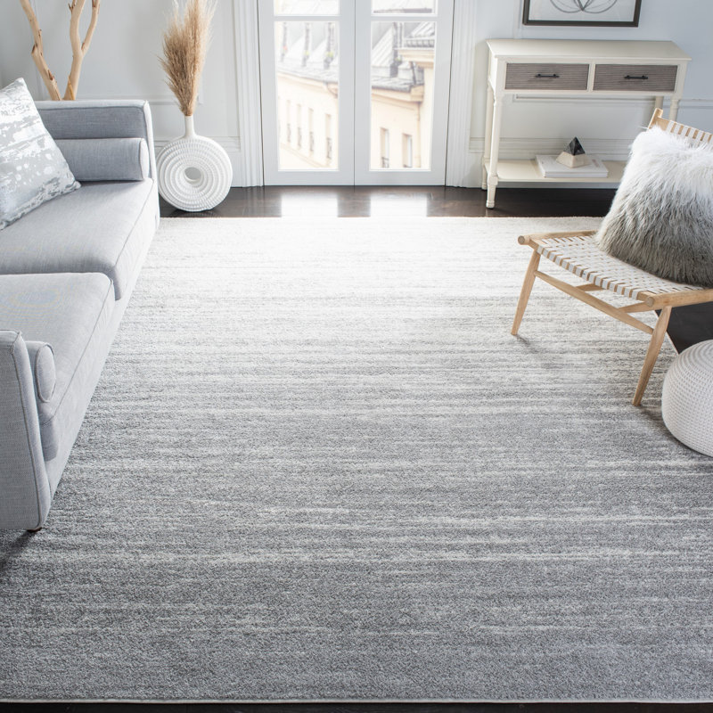 Tapis Bethlyn Gris / Gris pâle, Rectangle 11 pi x 15 pi
