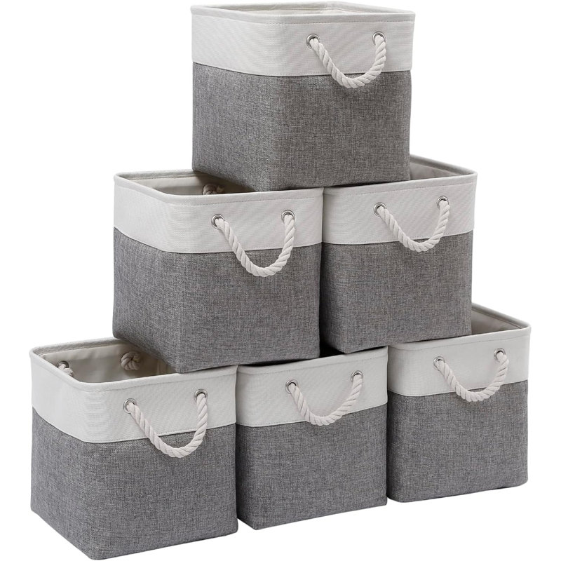 Bac de rangement en tissu Hokku Designs