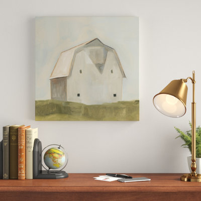 Serene Barn II by Emma Scarvey - Wrapped Canvas Painting