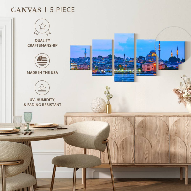 Vieille ville d'Istambul, H 24 po x l 55 po