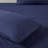 Hypoallergenic Navy Quilted Bedspread Polyester Classic Bedroom