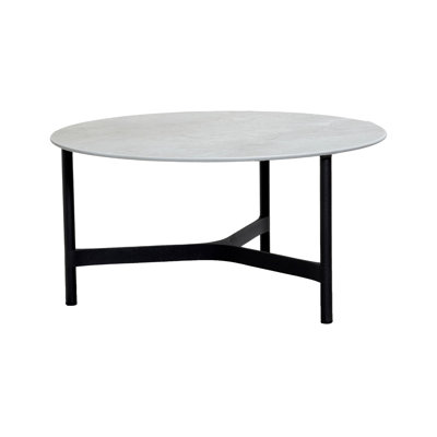 Twist Round Outdoor Coffee Table , in. W in. D