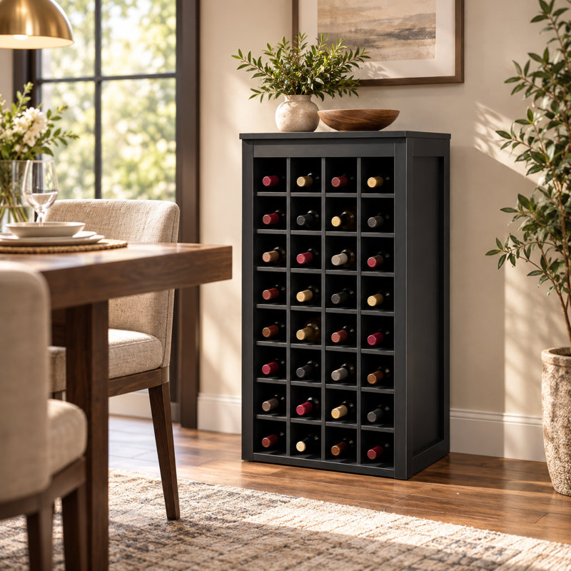 Meuble-bar à vin modulaire Sedia pour 32 bouteilles