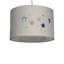 Aysiah 20cm H Cotton Drum Pendant Shade ( Uno ) in White