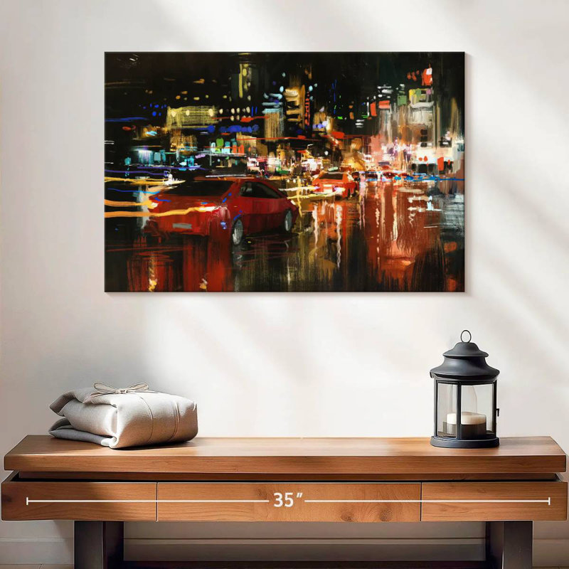 Mehar LA Night Rush, 16" H x 24" W
