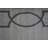 2'X3' Ivory Hand Hooked Uv Treated Bordered Indoor Outdoor Accent Rug