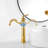 9320H-Gold Single-Handle One Hole Bathroom Polished Gold Vessel Sink With Pop Up Drain Without Overflow-123109373