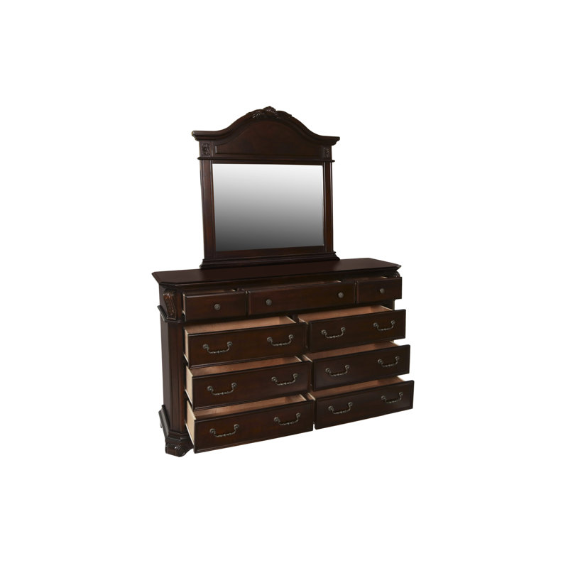 Miroir rectangulaire pour commode Ehan