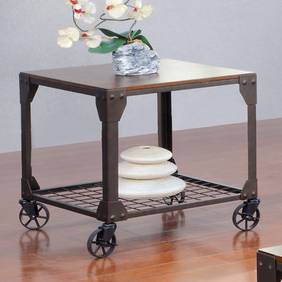 Hobart Wheel End Table