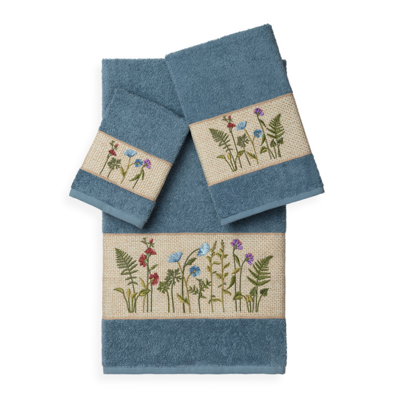 Serenity 3 Piece Towel Set, Teal