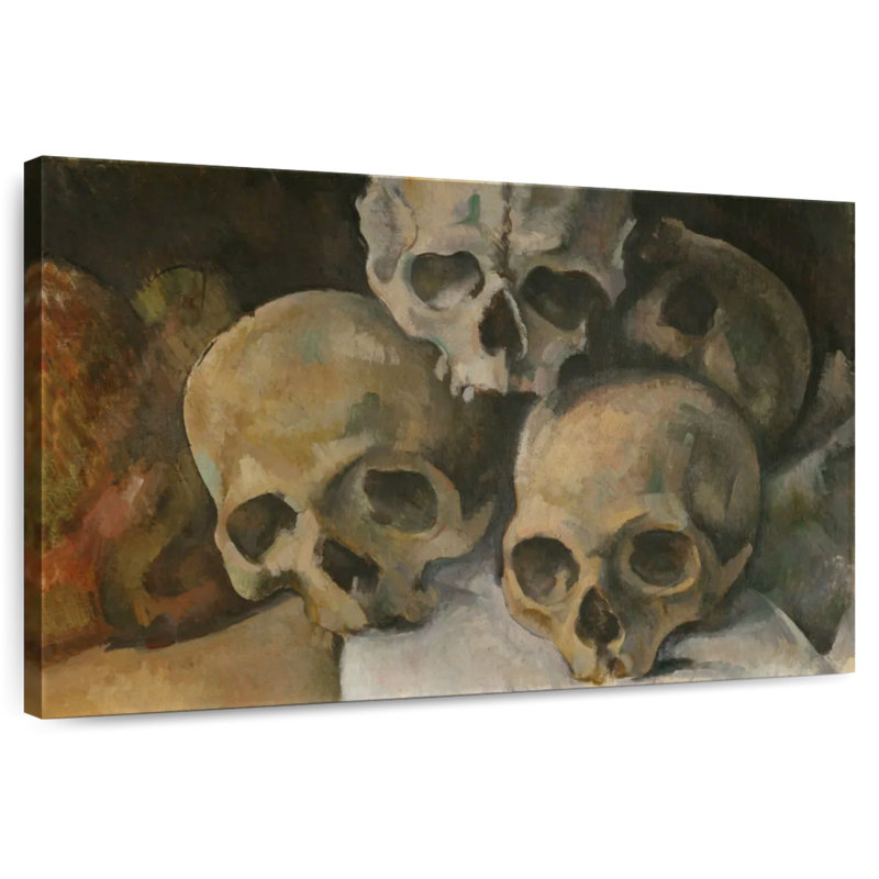 Hitzel A Pyramid Of Skulls, 34" H x 51" W