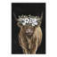 Impression sur toile Highland Cow Portrait-604474847