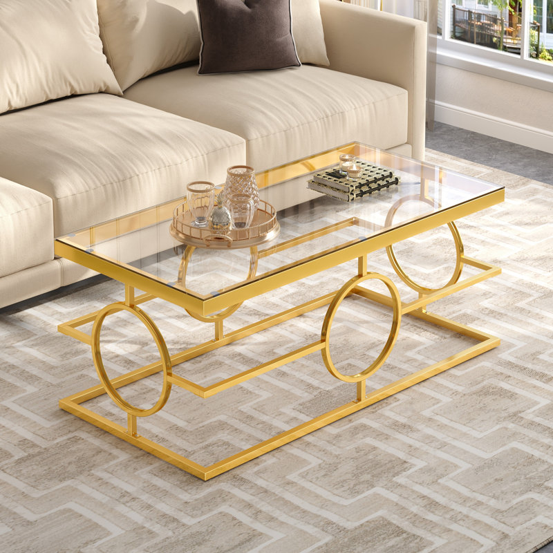 Table basse Modern, Transparent