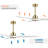 60" Wivenhoe Solid Wood 3-Blade Propeller Ceiling Fan with Remote-478787538