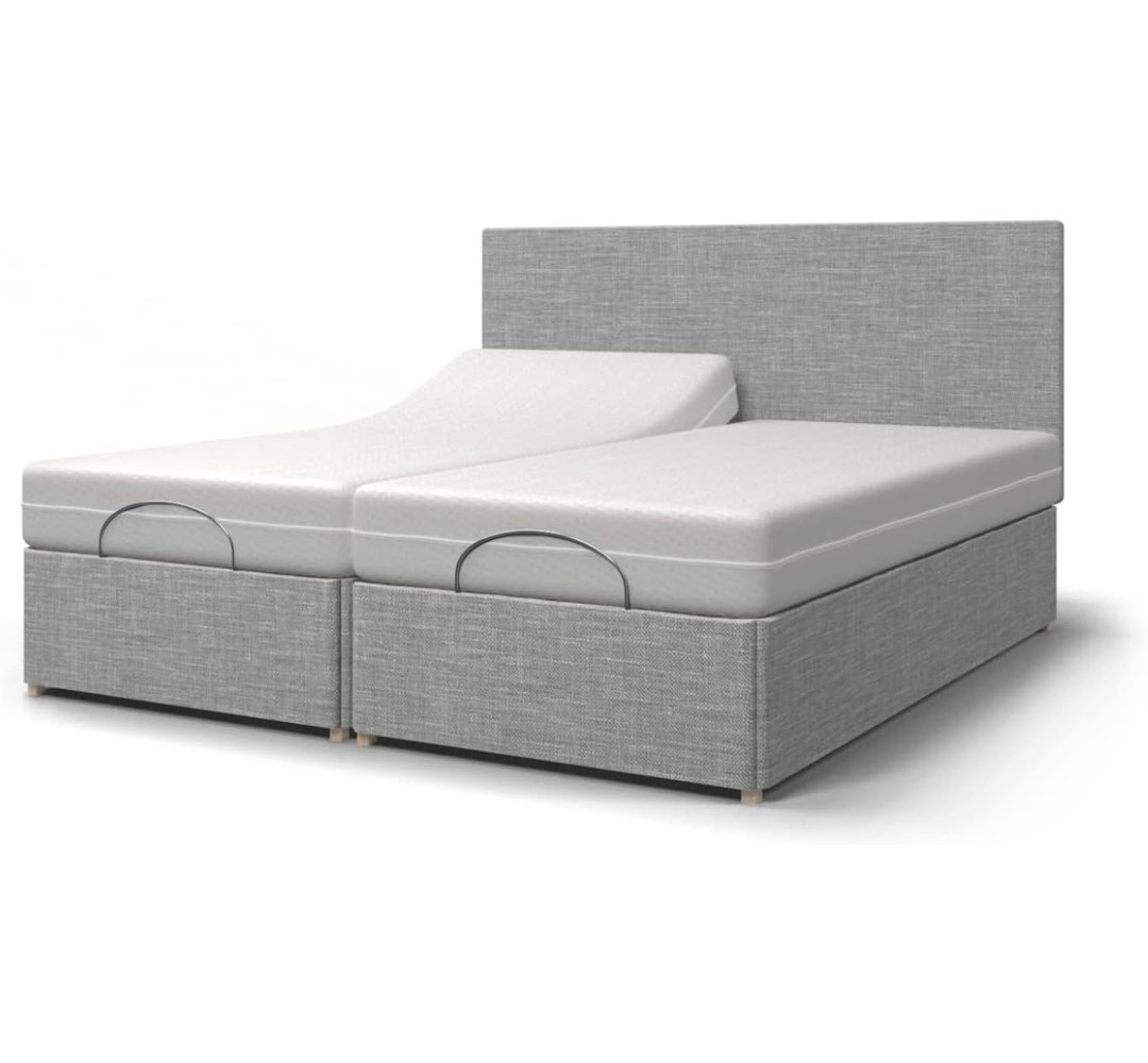 Majestic Electric Adjustable Bed with Memory Foam Mattress - Choice of Sizes & Colours