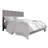 Linen Platform Bed -945541061-945541062
