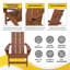 Chaise Adirondack d'extérieur Brazzell-747073612