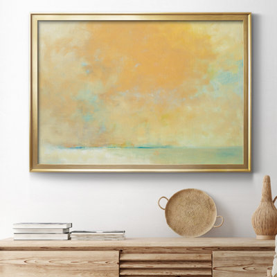 Tangerine - Peinture sur toile encadrée