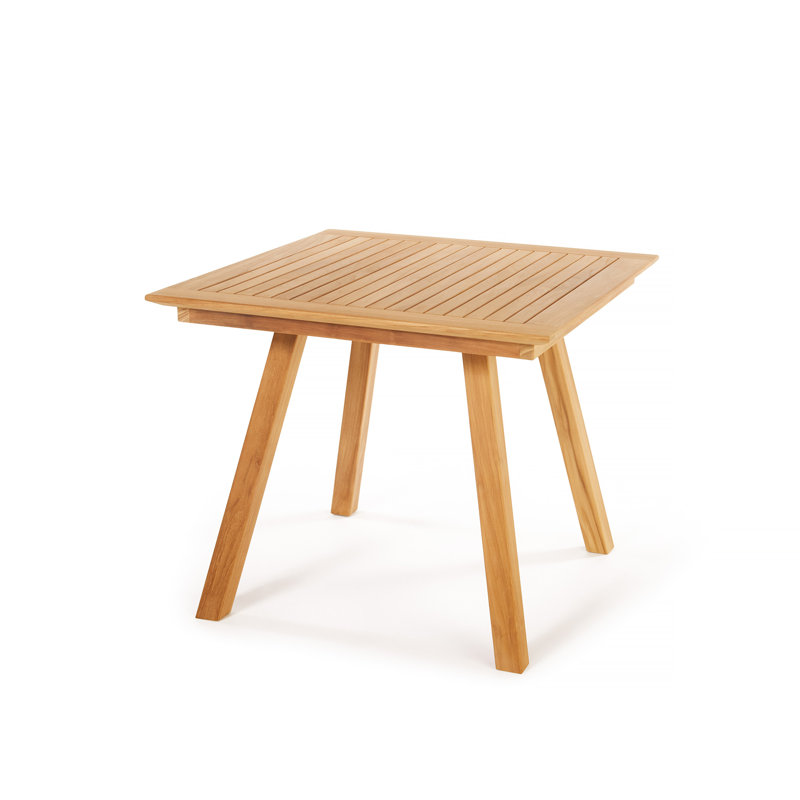 ARB Teak Outdoor Collection Outdoor Teak Dining Table, 36" W x 36" L x 29.50 " H