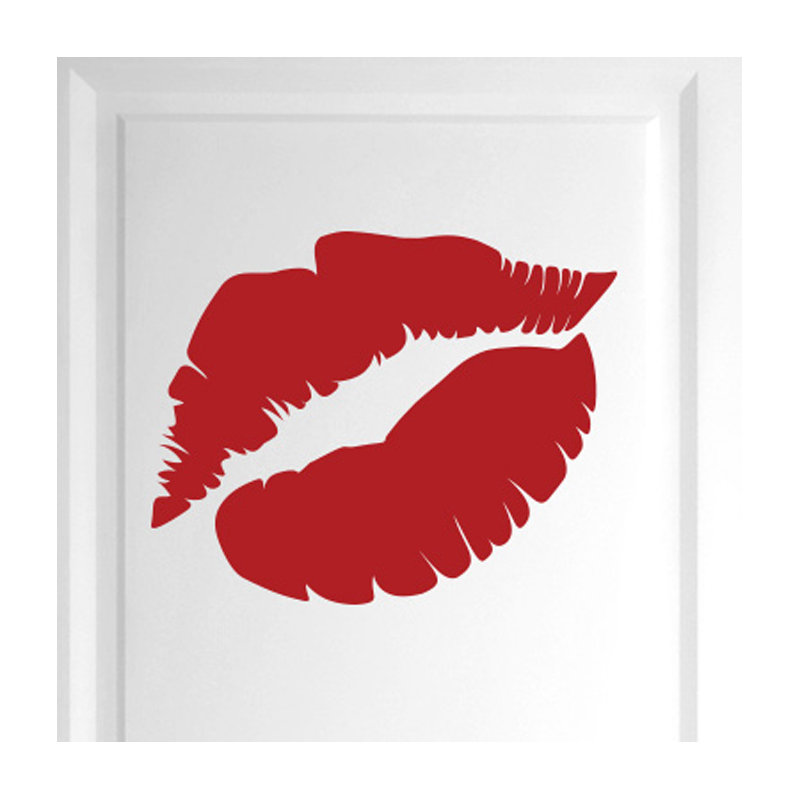 Wall Decal, Dark Red