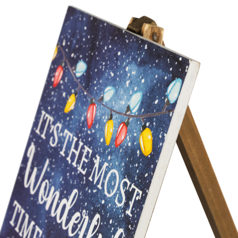 C'est le signe de Noël le plus merveilleux de l'année - 9,25 po