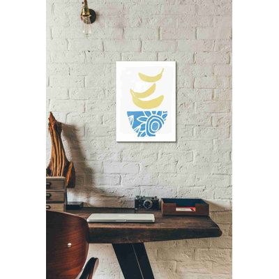 Bowl Of Bananas - Print on Canvas