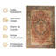 Oriental Machine Tufted Shag Area Rug-1525389110