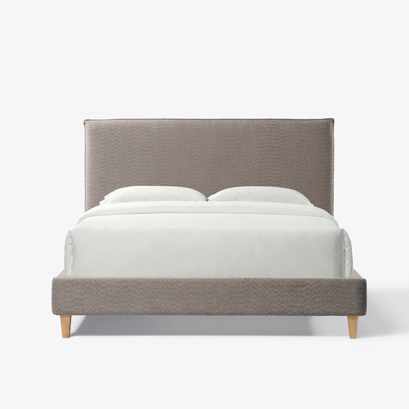 Lit plateforme tapissier - Grand