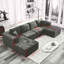 Canapé-lit modulaire 106 po Cloud-1969894007