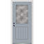 Porte d'entrée pré-montée en panneau de fibre de verre 1/2 panneau Grace Grace-2017282260-2017282266-2017282264