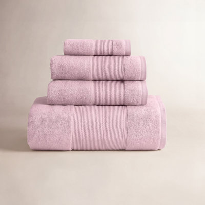 6-Piece Zero-Twist Cotton Towel Set