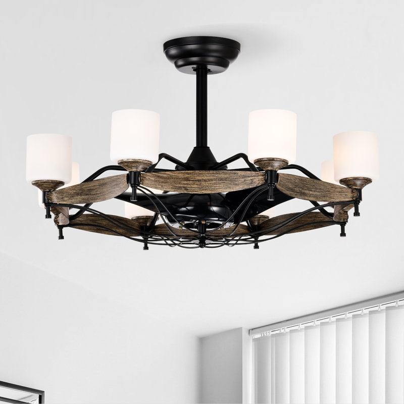 Ventilateur de plafond lustre Dia