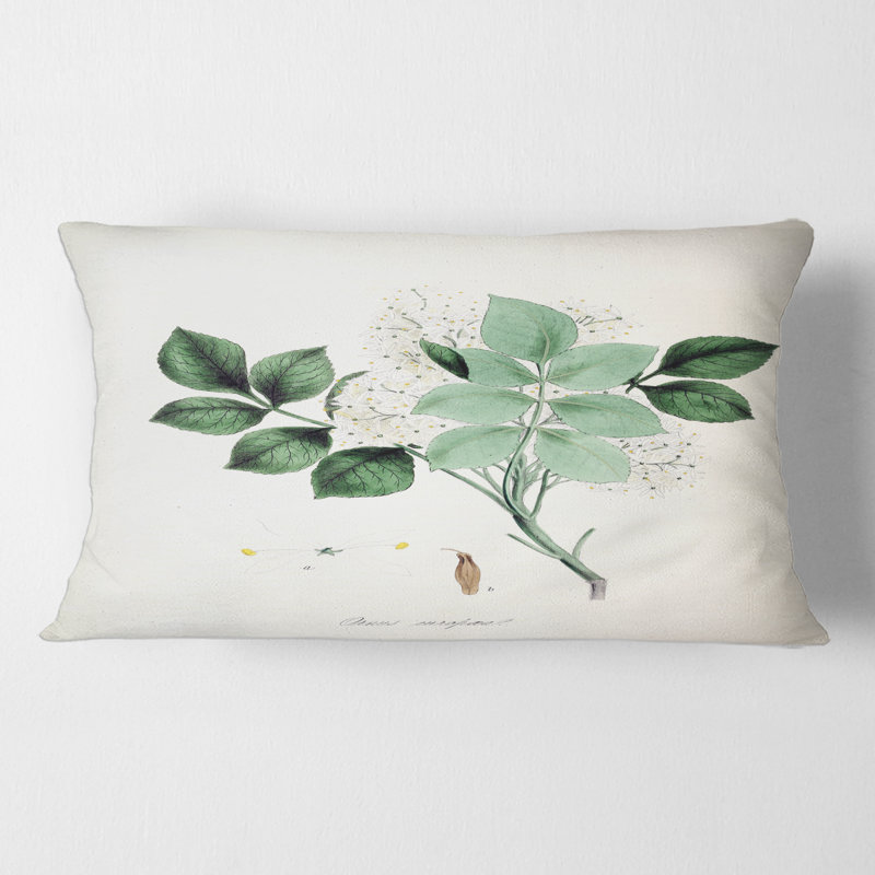 Floral Throw Pillow