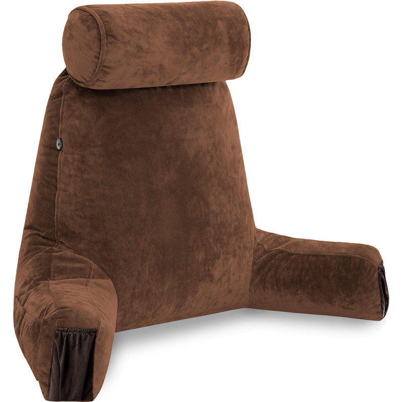  Housse et insert de coussin de lecture, Chocolat