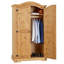 Samual 2 Door Solid Wood Wardrobe