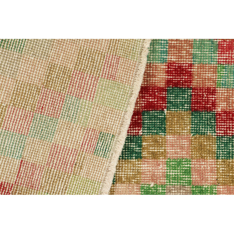 One-of-a-Kind 1'11"X3'11" Hand Knotted Area Rug