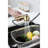Single Handle Kitchen Faucet In Gold - Corrosion Finish For Longevity And Stainless Steel With Dual Spray Superior To Dirty From Sticking-765207698