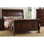 Mobilier de chambre à coucher à tête de lit et pied de lit de style traditionnel 1pc Bed-207651114