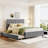 Faredo Upholstered Panel Storage Bed-80666891