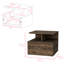 Table de chevet Josee en brun