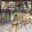 Ensemble de 4 chaises de patio d'extérieur empilables avec dossier haut et siège en filet respirant Outsunny