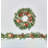 24" Pomegranate Orange Wreath